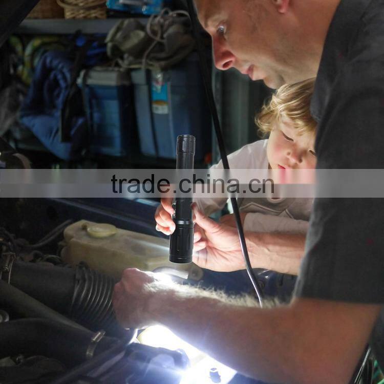 1200 Lumen 10W Cree T6 Auto Zoom Emergency High Power LED Torch