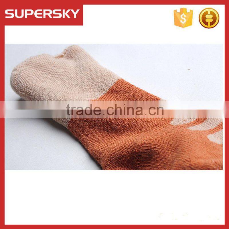 V-265 Colorful unisex-baby newborn soft pretty baby cartoon boot socks with pile loop