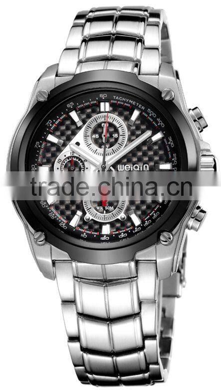 Chinese wholesale skone leather watch men waterproof