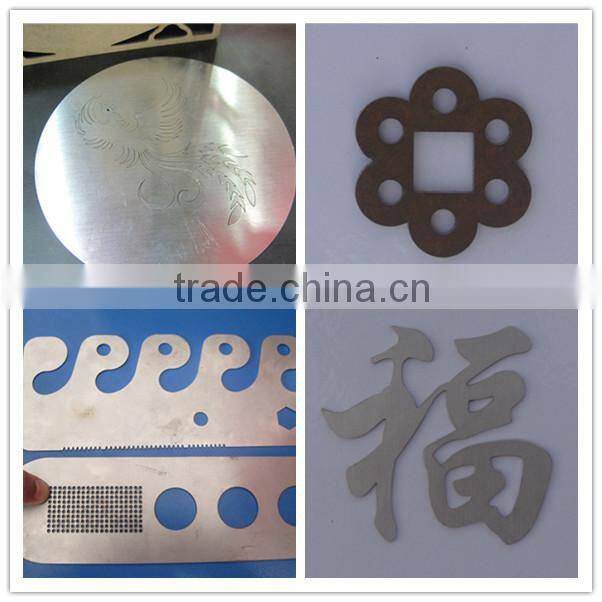 500*500mm work table mini cnc laser metal cutting machine