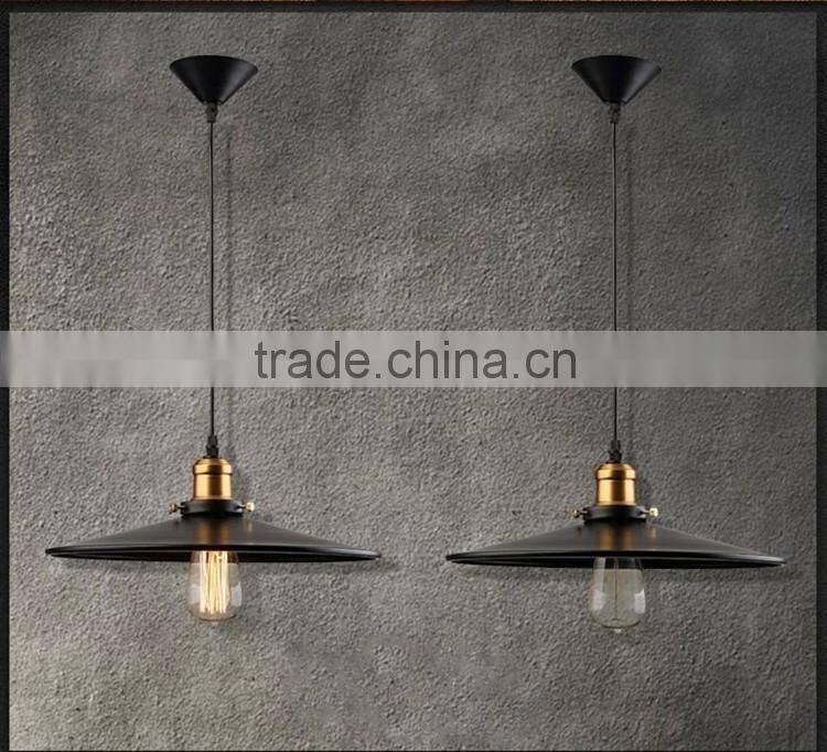 High Power Standard E27 Base Industrial Pendant Light 3 Arms Metal Large Pendant Lamps