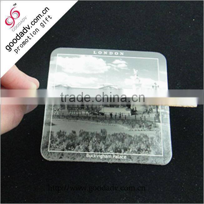 Anti skid and heat insulation custom cardboard drink coasters