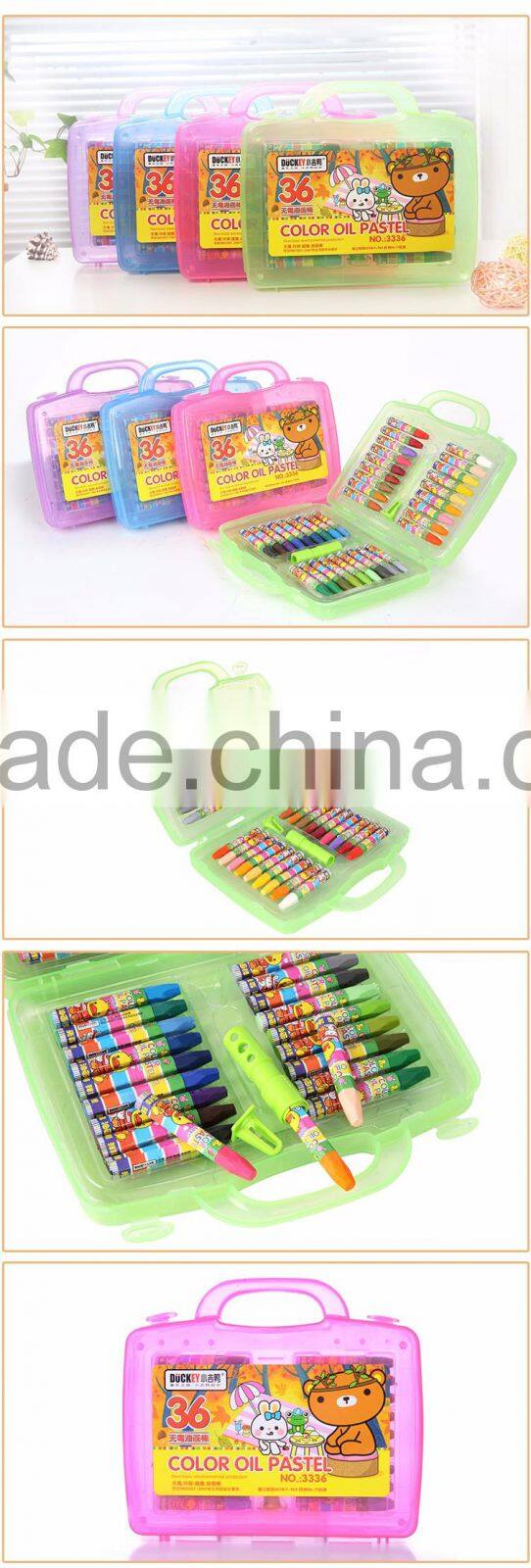 Eco-friendly fancy 36 color crayon