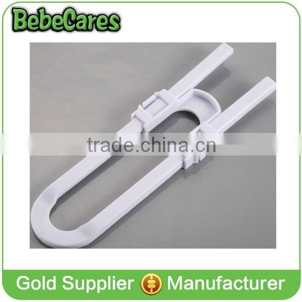 baby home cabinet adjustable plastic sliding lock door alarm