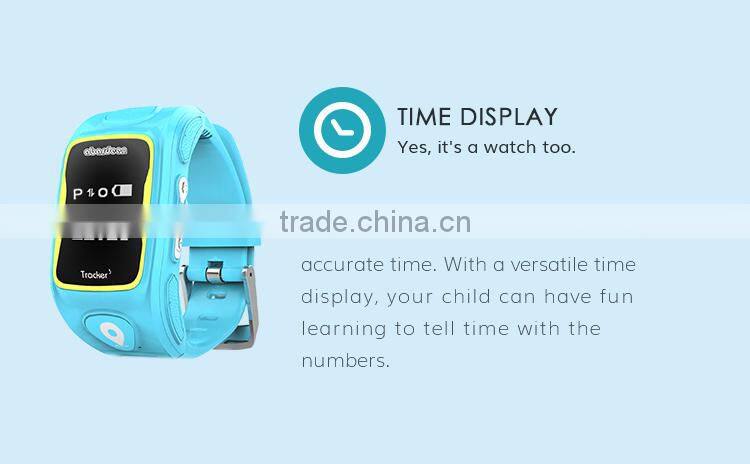 child wrist watch with sos panic button watch gps tracker