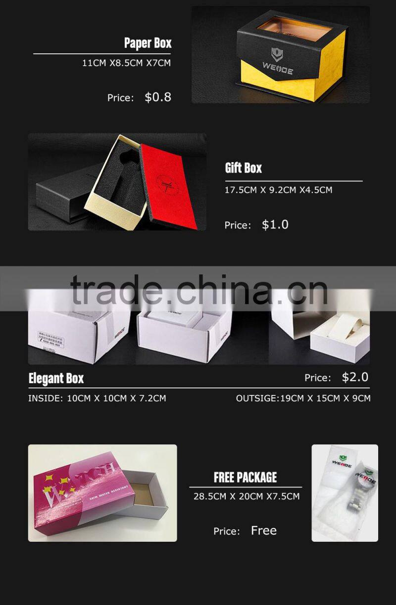 WEIDE 2016 Fashion alibaba china watches men Big Dial Mans Watch