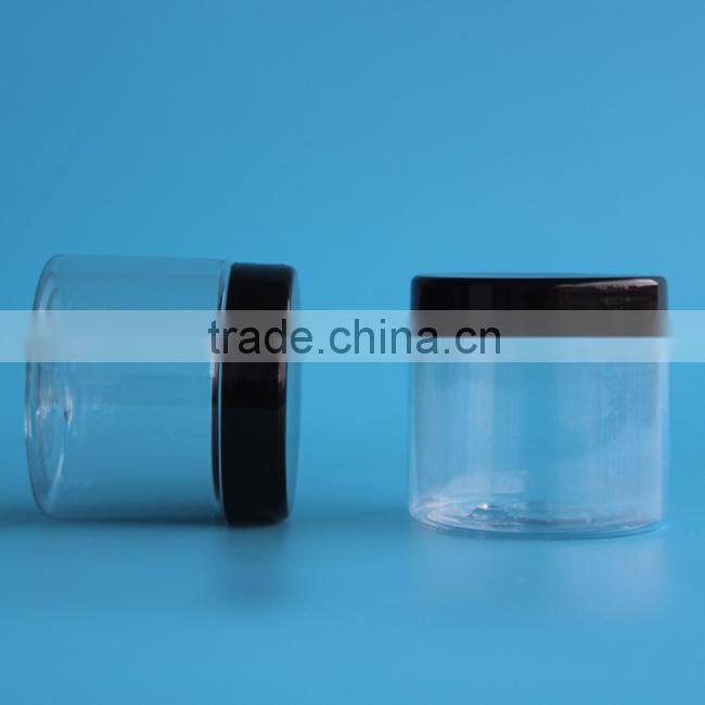 60ml 2 oz Plastic jar with wide mouth plastic lid