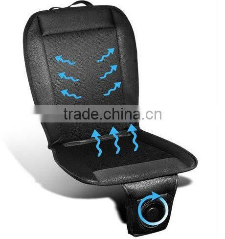 Best Seller 12V Cooling Car Seat Cushion Cover Air Ventilated Fan Air Conditioned Cooler Pad Cushion