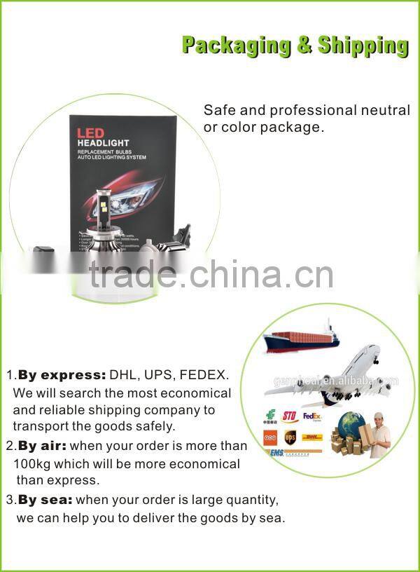 2016 High lumen h11 led headlight