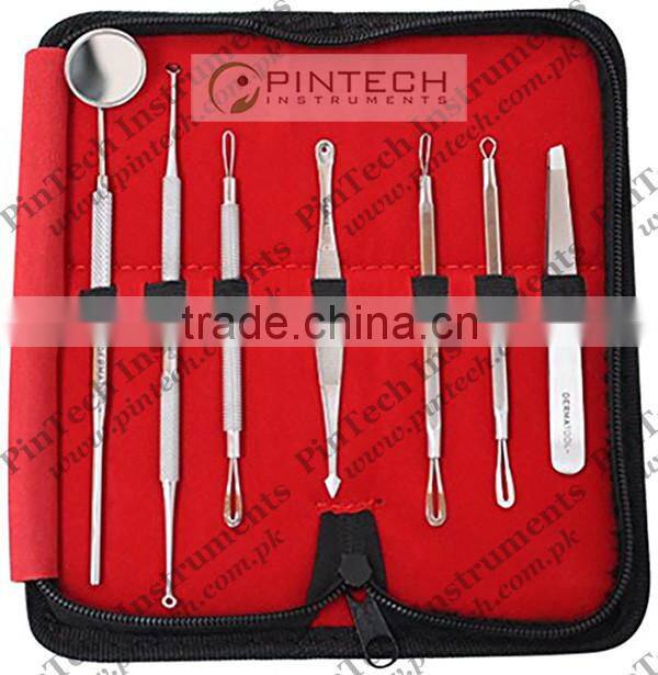 Beauty Premium Comedone Extractor Acne Treatment Ingrown Hair Skin Care Kit