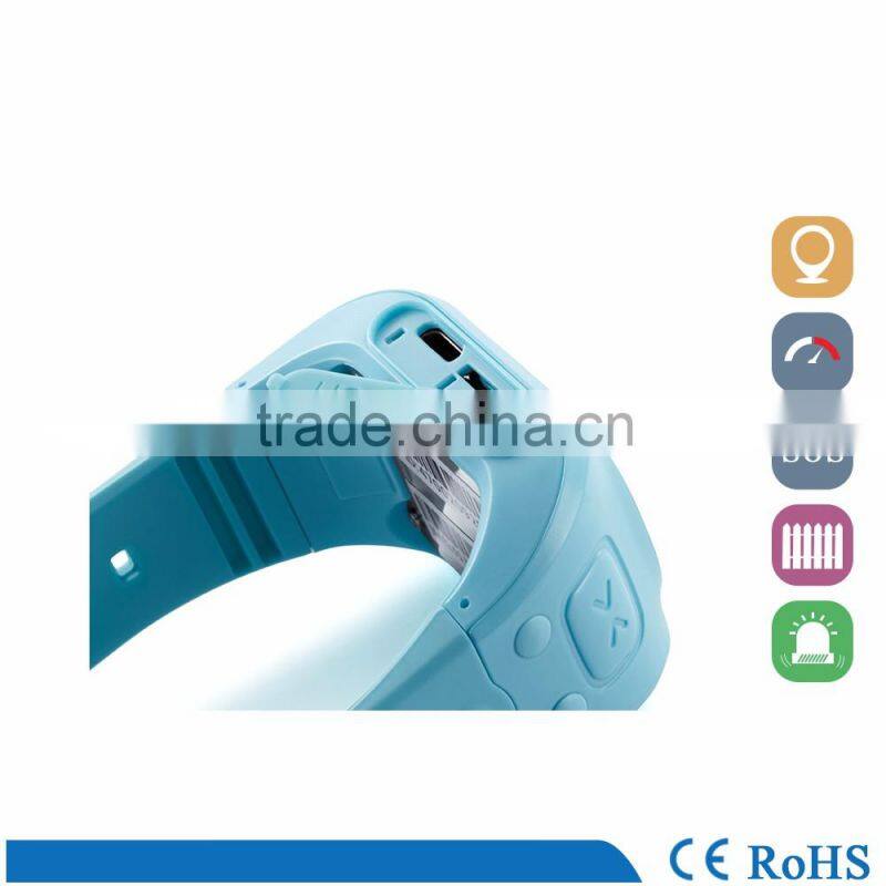 Kid smart wrist watch gps tracking device oem