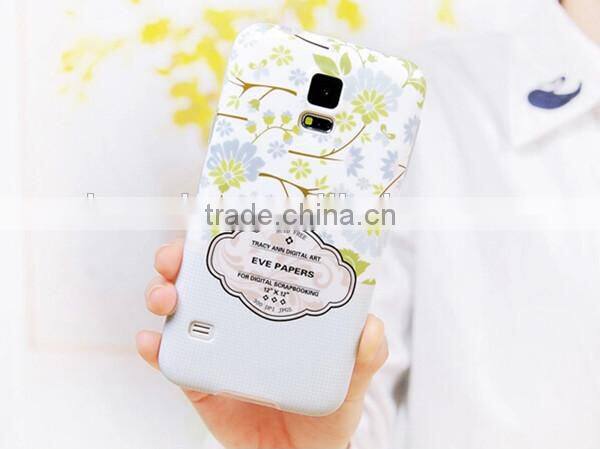 Design fashion mobile phone hard case for samsung galaxy s5