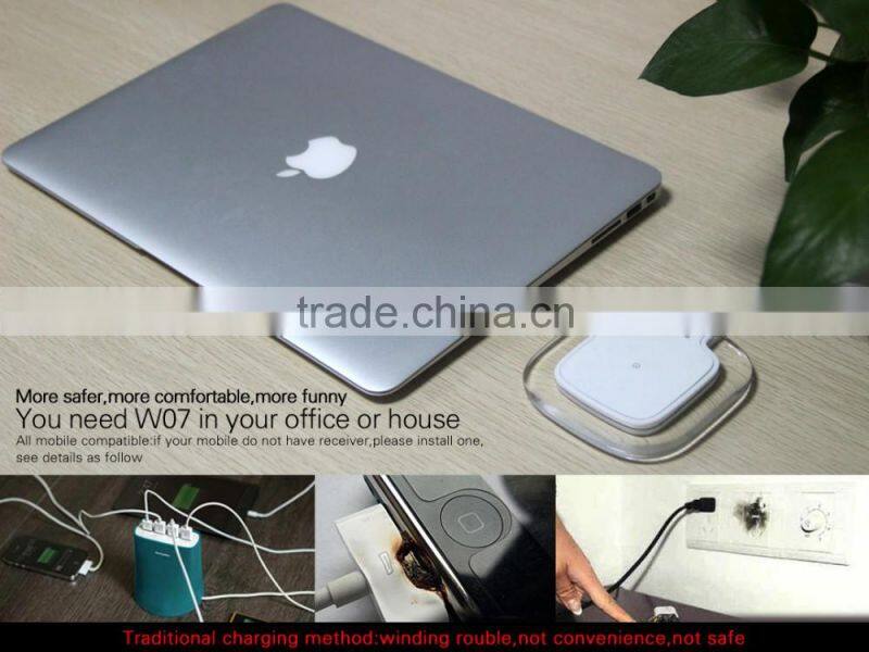 HC1001 y qi Wireless Charger for Samsung S5 Note2 Note3 Galaxy S6 qi Wireless Charger QI charging