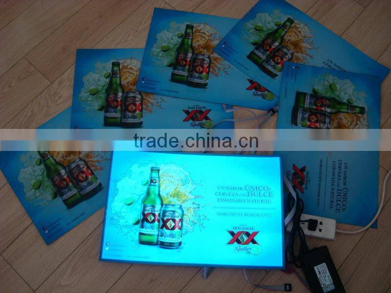 High Quality&High Brightness EL advertisement 420mmX300mm AC110V-240V