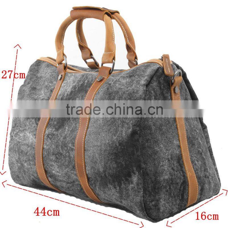 China supplier wholesale quilted duffle bags personalized tote bags leather luggage tag