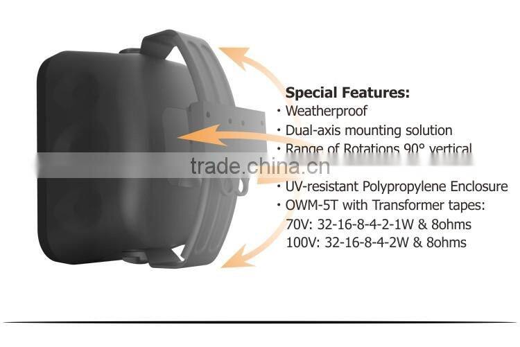 Indoor and Outdoor Waterproof Speaker