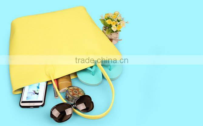 Gold manufacturer bright coloured two set shopping bag Since 1997