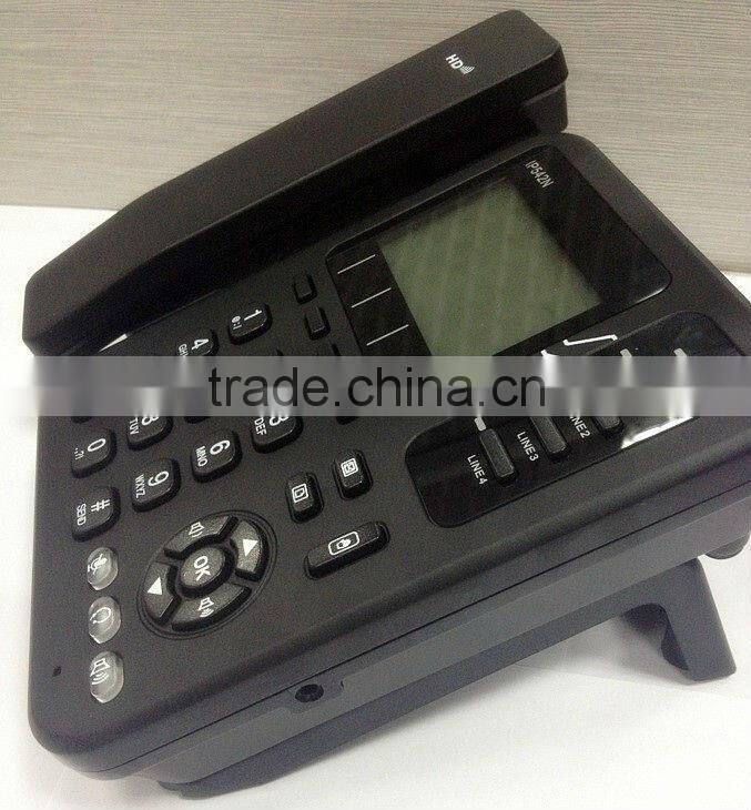 IP542N Best Buy 4 Line WiFi Wireless Hotel IP Phone With RJ45