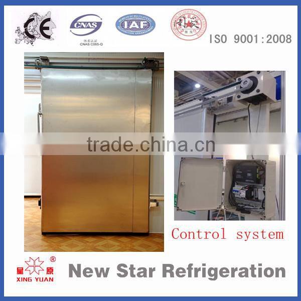 Automatic cold room sliding door with smart control system