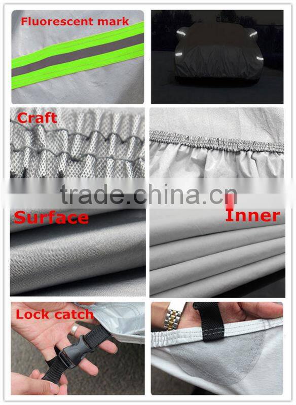 2015 Sun protection UV Protection Rain Function PEVA&Cotton Car Cover