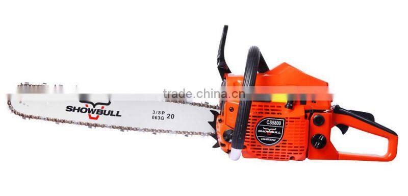 CS5800 chain saw with best walbro carburetor and oregon chain