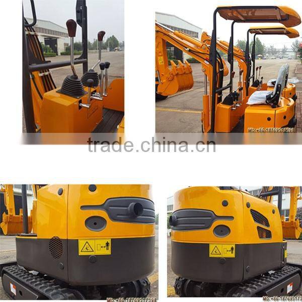 rubber track mini excavator/ 0.8 ton mini excavator / mini crawler excavator
