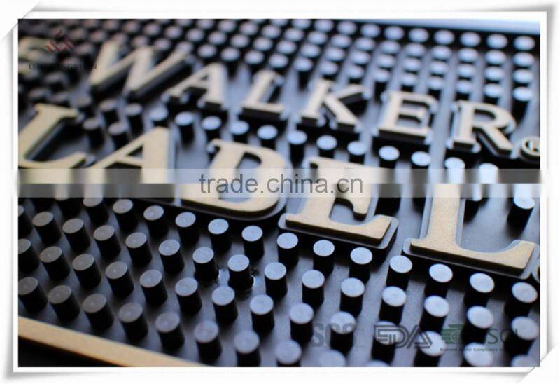 Custom rubber bar mat,pvc bar mat,rubber bar mat