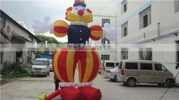 inflatable clown, inflatable joker, inflatable cartoon for advertising