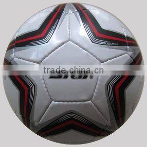 Hand stitched soccer ball