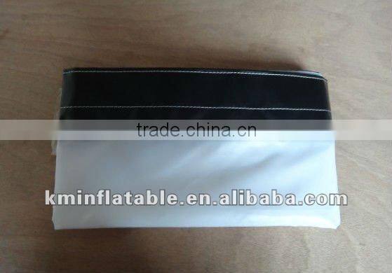 blue inflatable LED light pillar