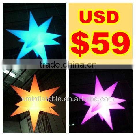 club bar party decoration inflatable skull LED inflatable skull