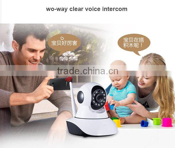 Hot selling ip camera 720P video resolution wifi wireless camera