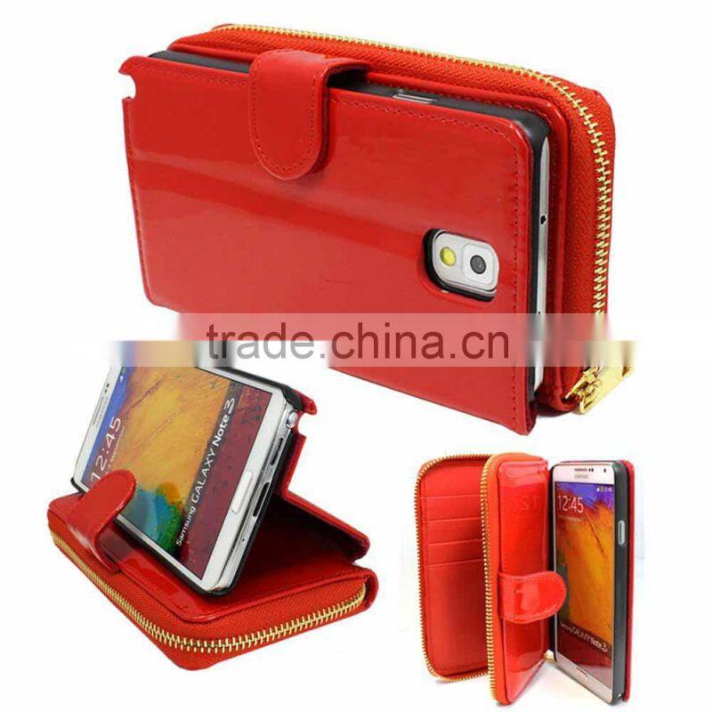 OEM manufacture luxury case for galaxy note 5,leather wallet case for samsung note 5