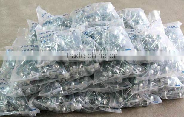 galvanied corrugated roofing nails factory