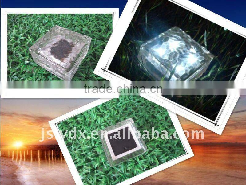 solar ice brick LED solar panel light