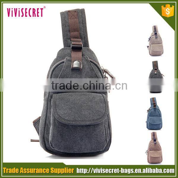 New Canvas Bag Messenger Shoulder Men Bag sport Chest Bag