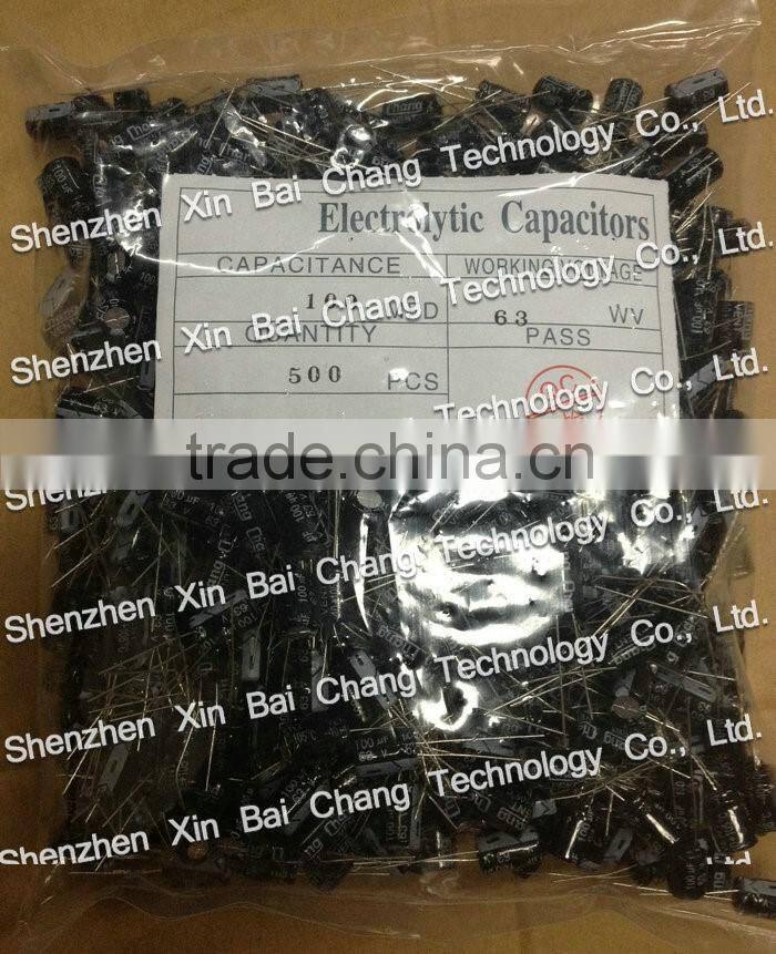 Multifunctional Low Lmpedance 1500uf 63V Electrolytic Starting Capacitor