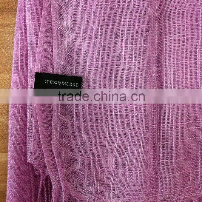 scarf, 100% viscose dyeing colored mather day's gifts, made in China