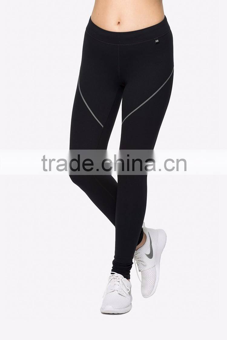 Custom Logo Women Active Tights Foot Grips Balance Leggings