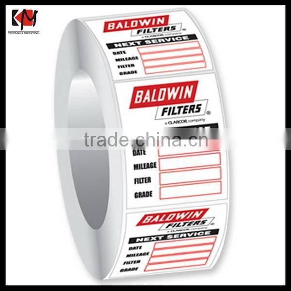 Custom Self Adhesive Paper Sticker Labels Printing Fancy Adhesive Label Sticker