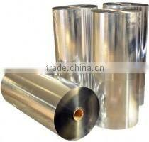 silver rigid PVC sheet plastic film thermoformed for packing use