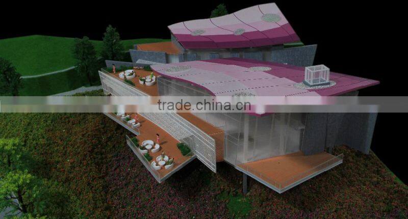 china supplier 3D rendering architectural miniature model for real estate exhibition