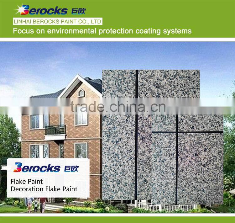 strong bonding flake paint , non-fading properties flake apint