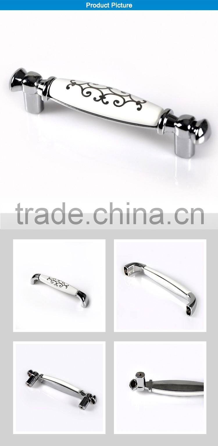 China hardware manufacturer exquisite zinc furniture porcelain handles