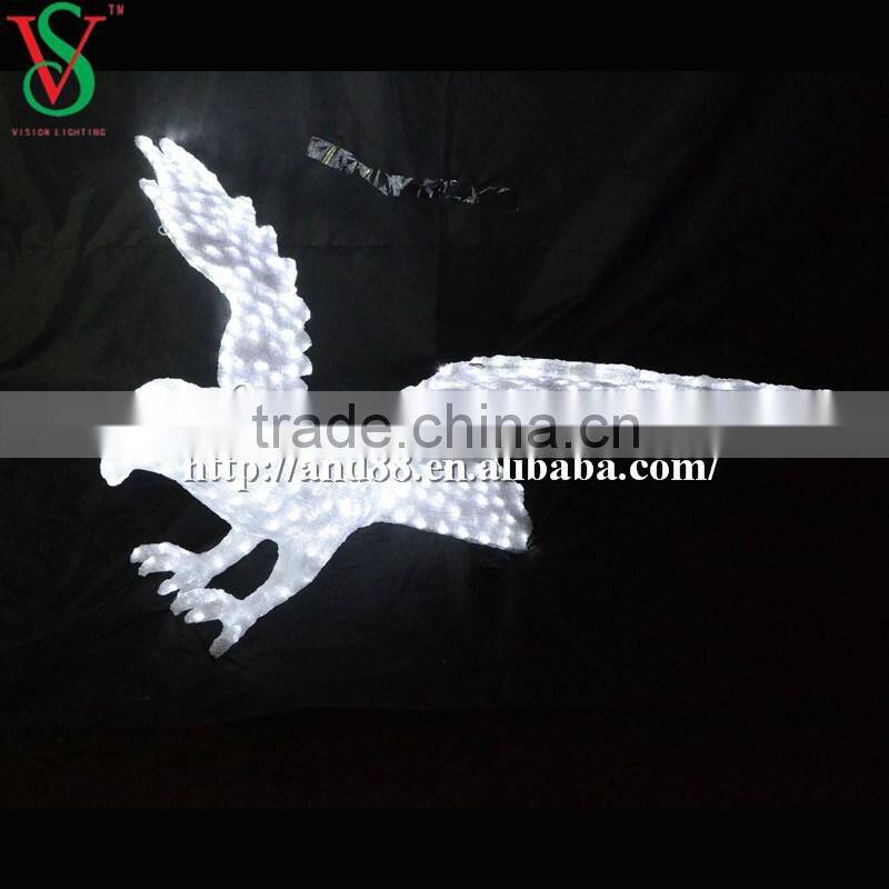 Christmas Eagle Sculpture Lights