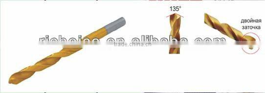 HSS Titanium coating Straight Twist drill