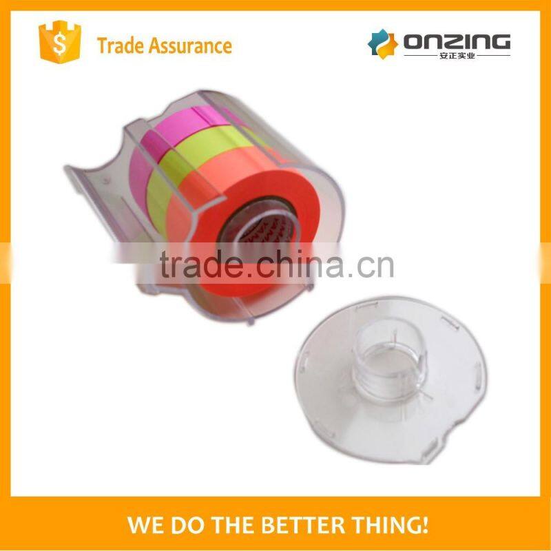 Sticky note rolls paper tape with dispenser