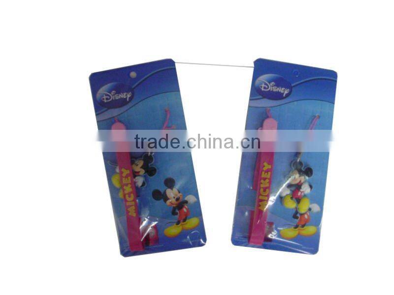 2012 lovely cell phone charm with strap for promo