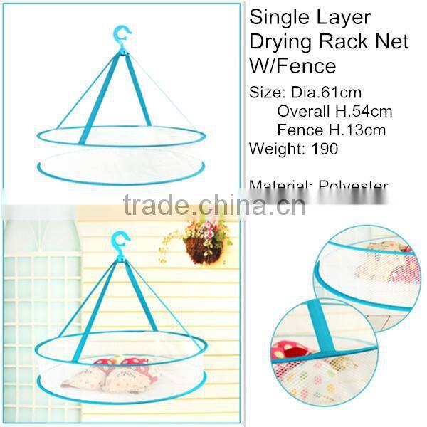 Single Layer with Fence Hanging Mesh drying net Dry rack