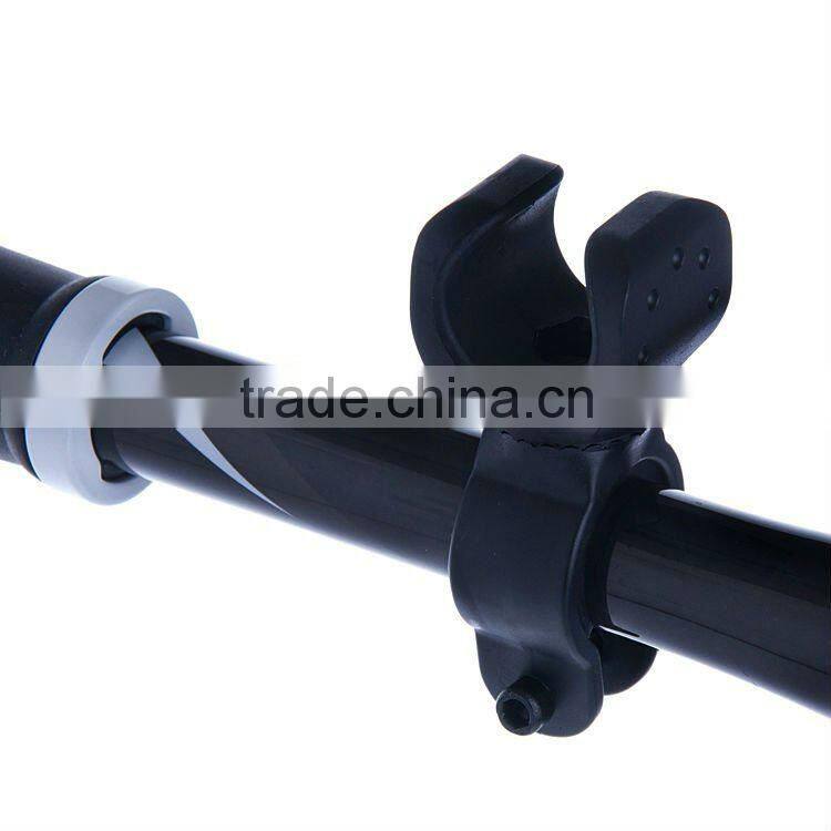 360 Bike Bicycle Light Flashlight Laser LED Torch Mount Clamp Bracket Holder